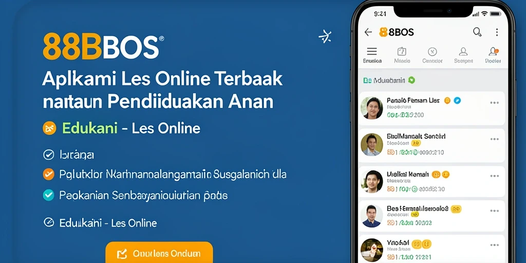 Tampilan antarmuka aplikasi 88BOS yang modern dan user-friendly.