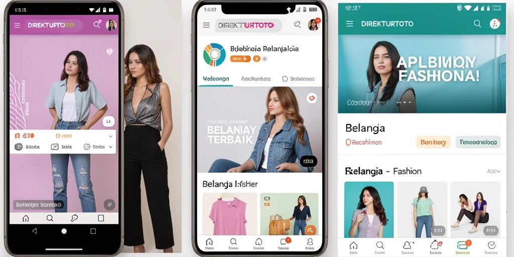 Antarmuka aplikasi DIREKTURTOTO yang menarik dan fungsional.