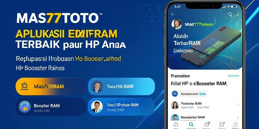 Antarmuka pengguna MAS77TOTO yang sederhana dan efisien untuk meningkatkan RAM.